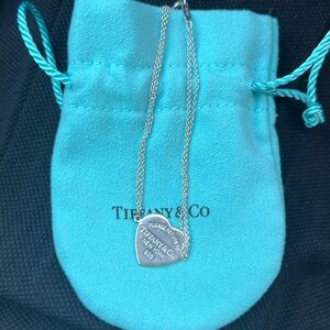 Return to Tiffany sterling silver heart bracelet